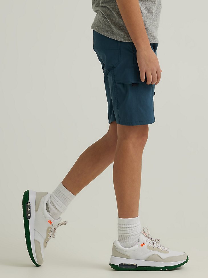 Boy's Tech Short (Husky) in Orion Blue