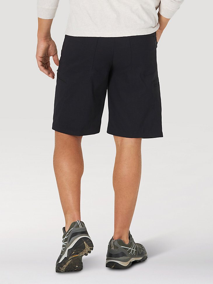 Men's Wrangler Authentics Comfort Waist Cargo Short in Black