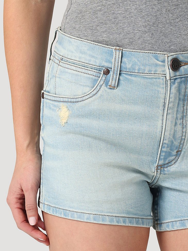 Women's Wrangler Retro High Rise Hemmed Short in Hazel