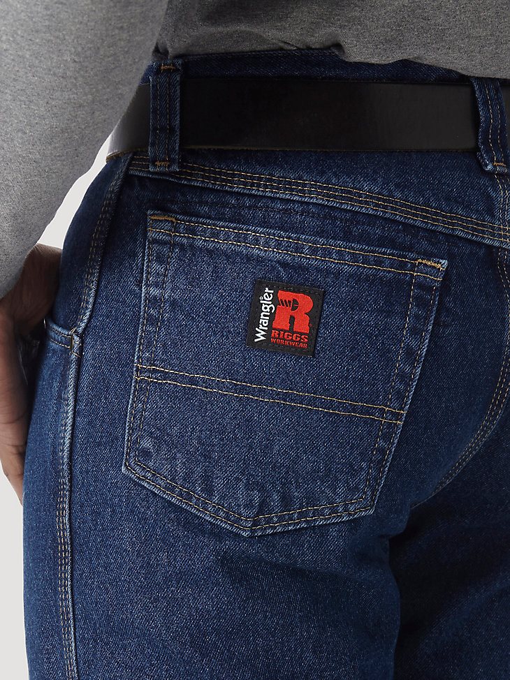 Wrangler RIGGS Workwear Five Pocket Jean in Antique Indigo