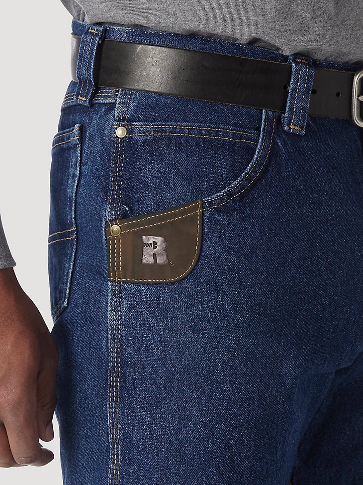 Wrangler RIGGS Workwear Five Pocket Jean in Antique Indigo