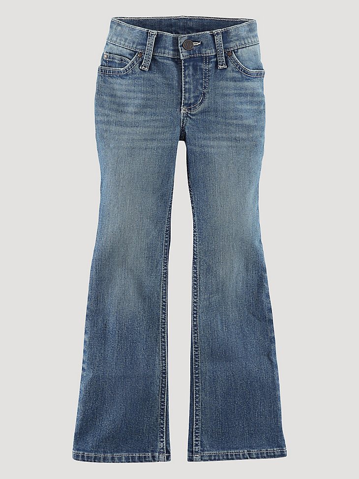 Girl's Wrangler Bootcut Jean (4-18) in Nicole