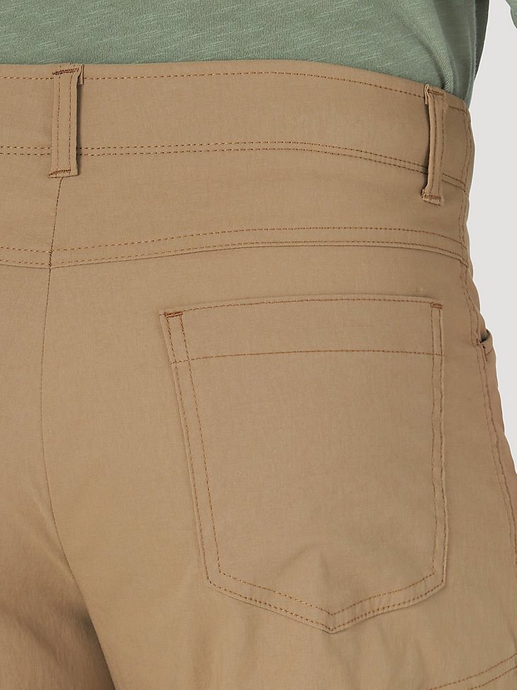 Men's Wrangler Authentics Comfort Waist Cargo Short in Bronze
