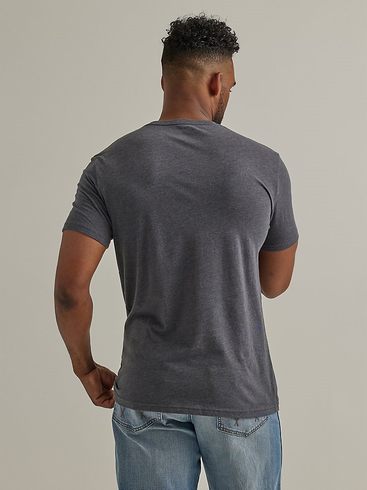 Men's Southwest Longhorn Graphic T-Shirt in Charcoal