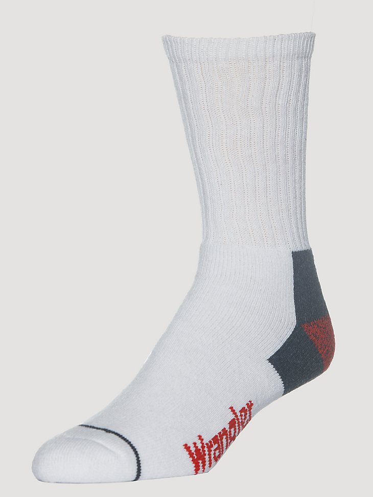 Men's Cold Weather Work Socks (3-pack) in White