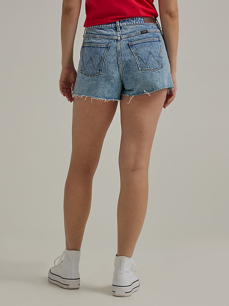 Women's High Rise Vintage Cut-Off Short in Wild Flower