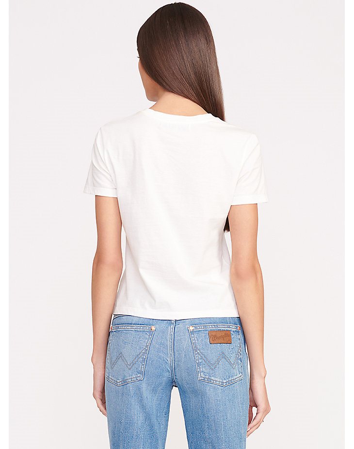 Wrangler + STAUD Tee in White