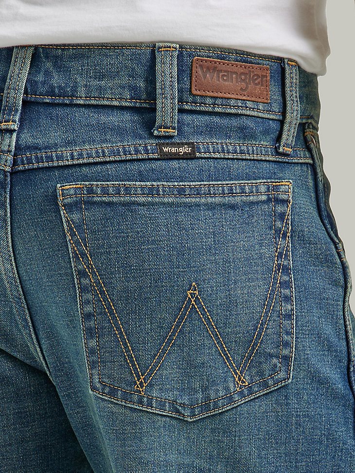 Men's Roll Cuff Denim Short in Medium Tint