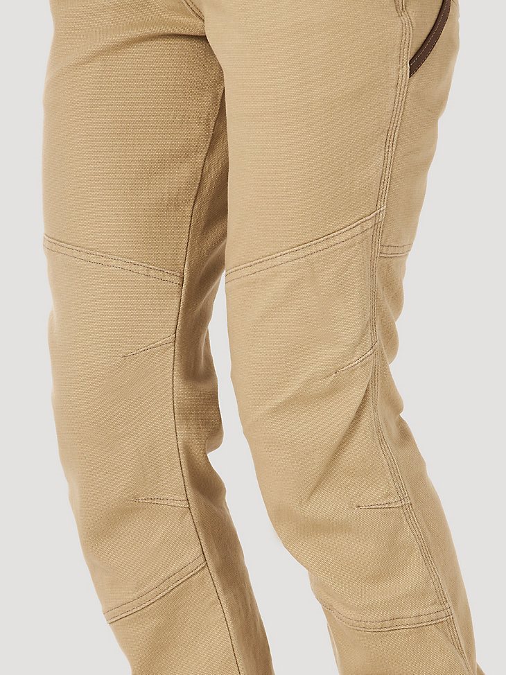 Women's Wrangler RIGGS Workwear Straight Fit Utility Work Pant in Golden Khaki