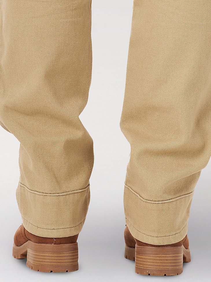 Women's Wrangler RIGGS Workwear Straight Fit Utility Work Pant in Golden Khaki