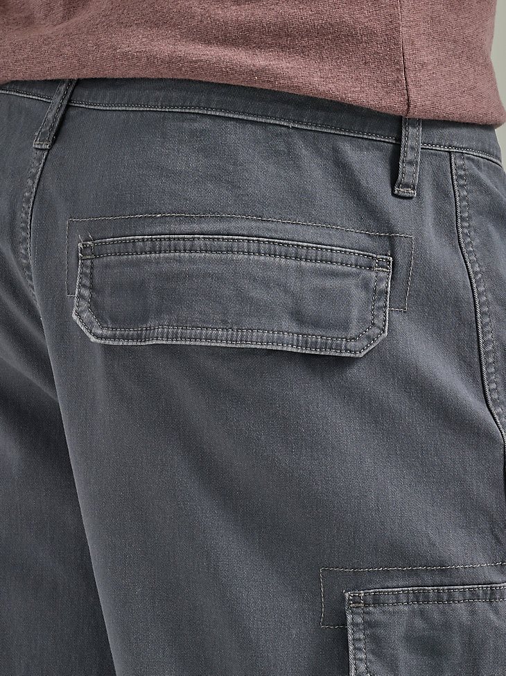 Wrangler Men's Five Star Premium Stacked Cargo Short in Pewter