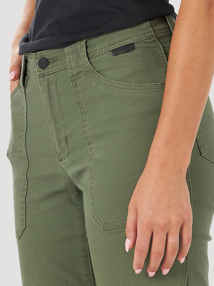 ATG By Wrangler Women's Canvas Pant in Olive