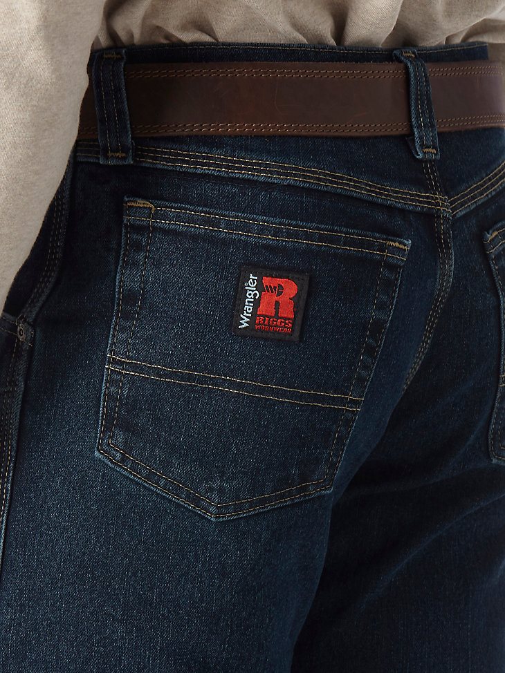 Wrangler RIGGS Workwear Advanced Comfort Five Pocket Jean in Dark Tint