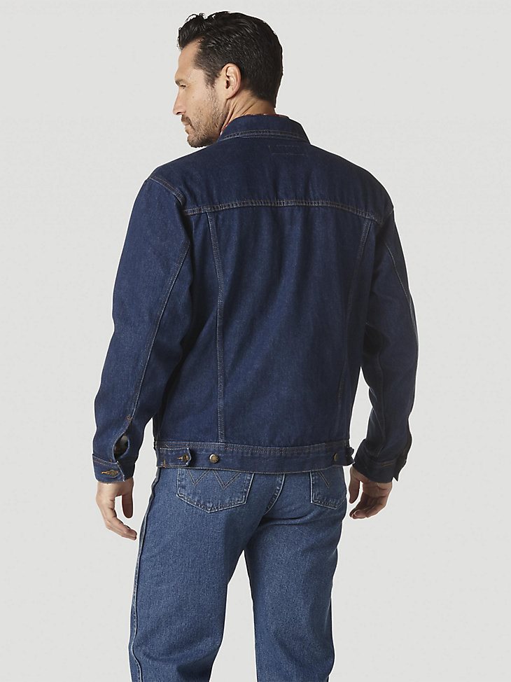 Wrangler Rugged Wear Denim Jacket in Antique Indigo
