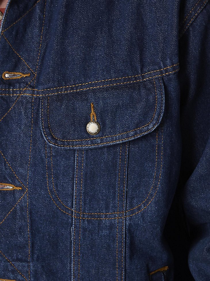 Wrangler Rugged Wear Denim Jacket in Antique Indigo
