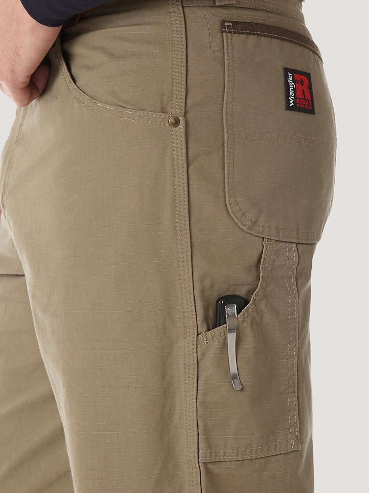 Wrangler RIGGS Workwear Carpenter Pant in Bark