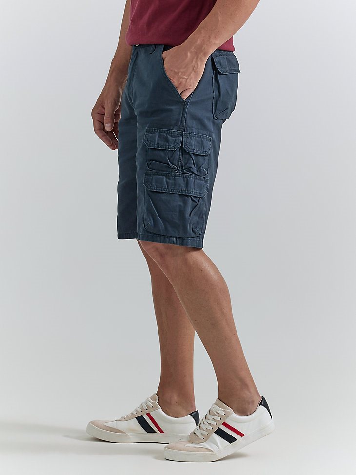 Men's Wrangler Authentics Cargo Short in Midnight