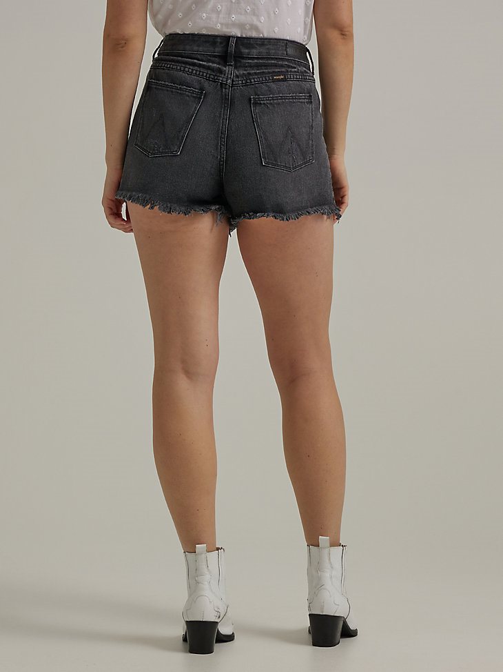 Women's High Rise Vintage Cut-Off Short in Moonlight