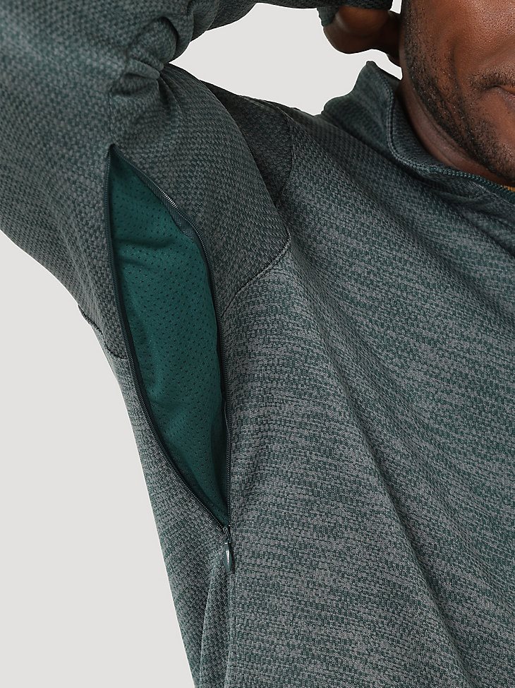 ATG By Wrangler Men's Tech Pullover in Ponderosa Pine