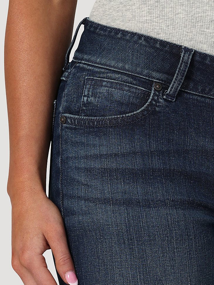 Women's Essential Mid-Rise Straight Leg Jean in Tiffany