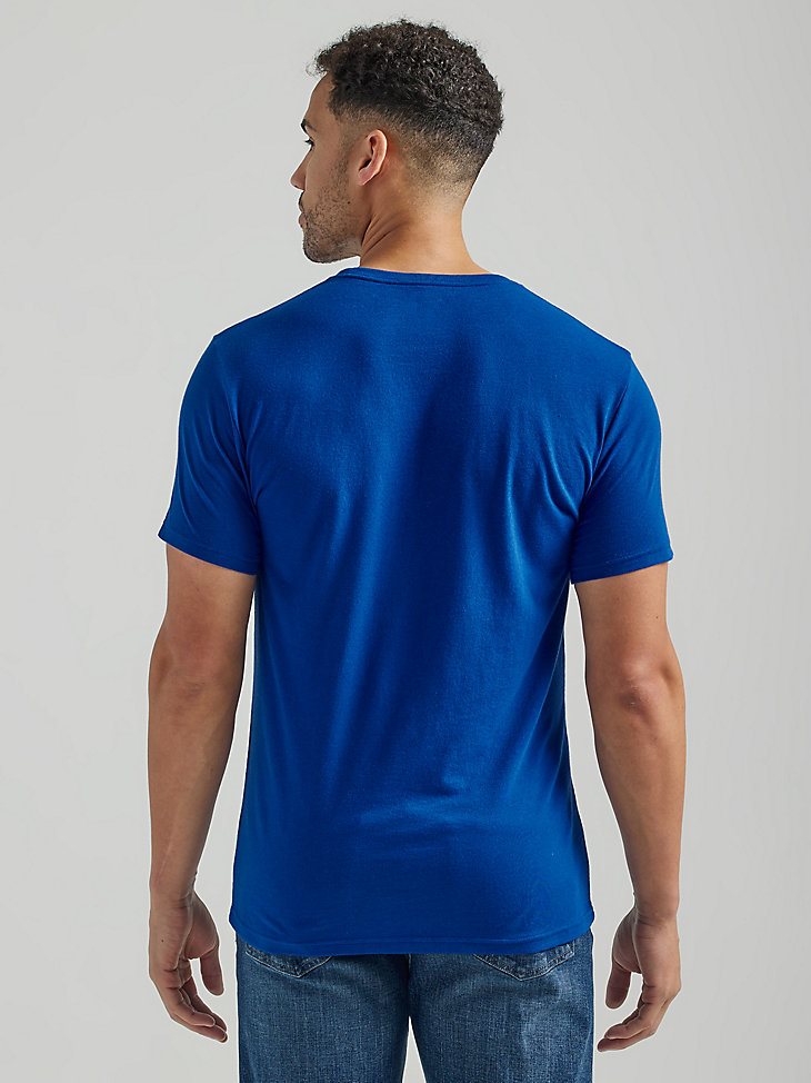 Men's Fire Logo Graphic T-Shirt in Limoges Heather