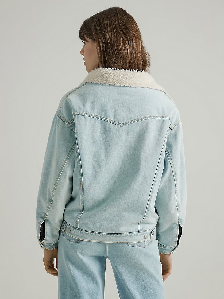 Women's Girlfriend Sherpa Jacket in Sunrise