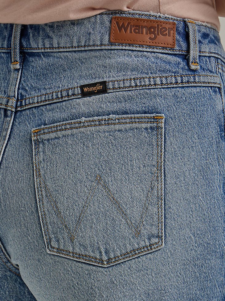 Women's High Rise Vintage Cut-Off Short in Marigold