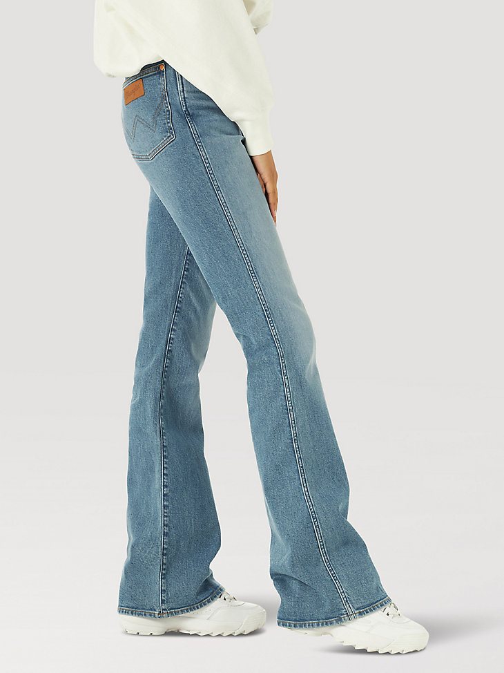 Women's Wrangler Westward 626 High Rise Bootcut Jean in Dusty Mid