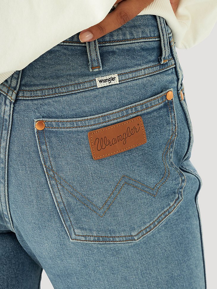 Women's Wrangler Westward 626 High Rise Bootcut Jean in Dusty Mid