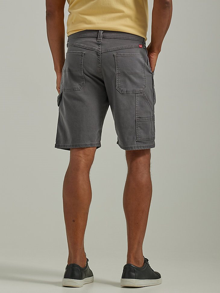 Men's Wrangler Five Star Premium Carpenter Shorts in Anthracite