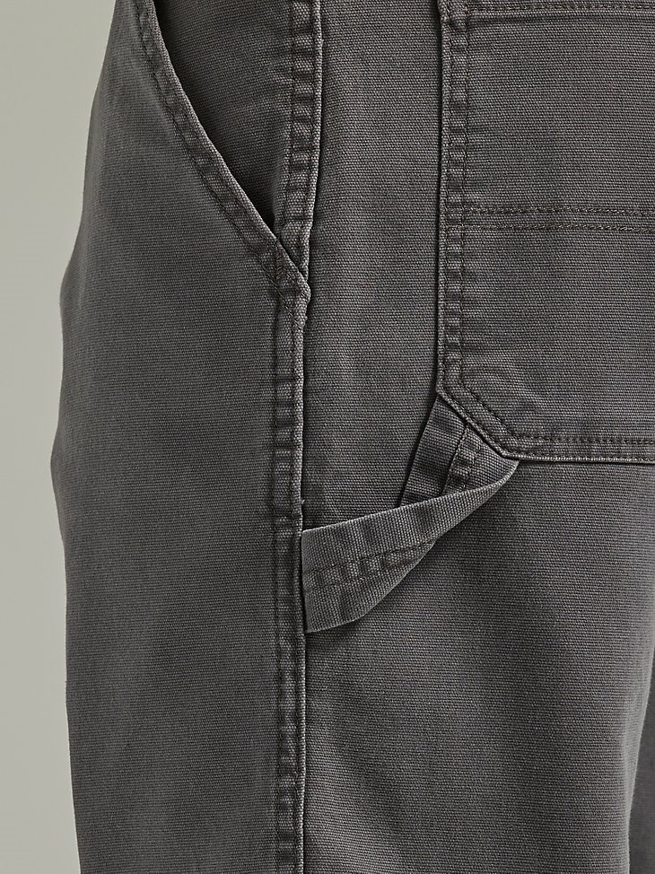 Men's Wrangler Five Star Premium Carpenter Shorts in Anthracite