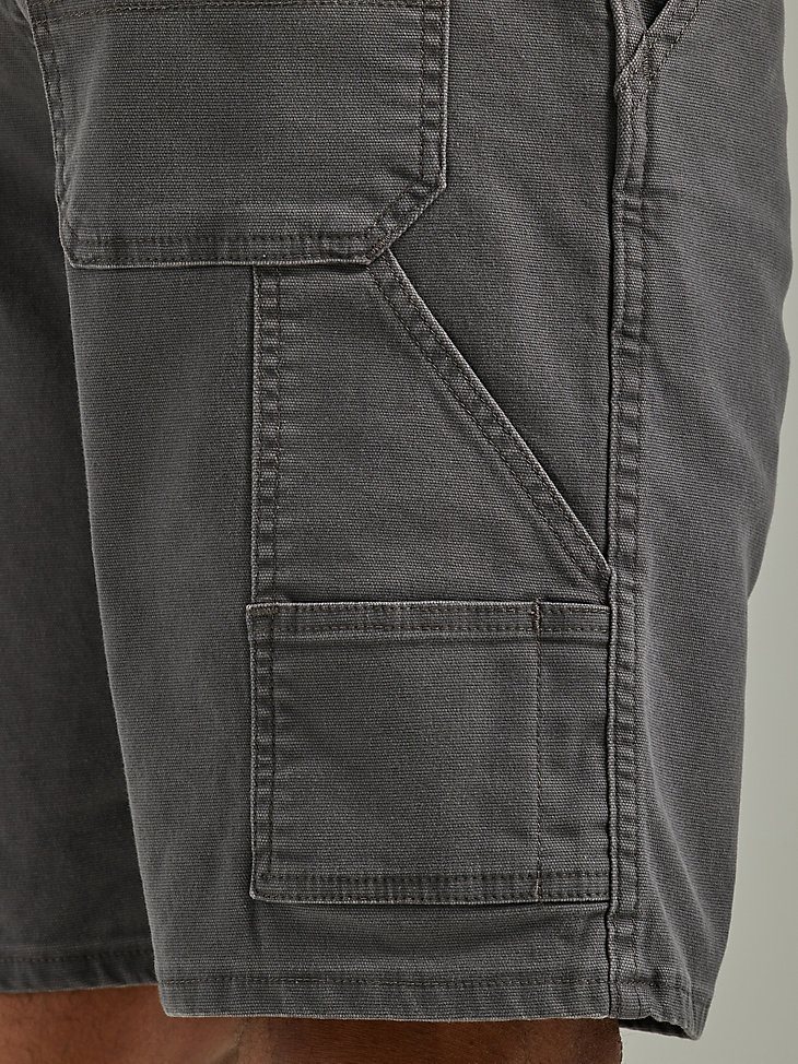 Men's Wrangler Five Star Premium Carpenter Shorts in Anthracite