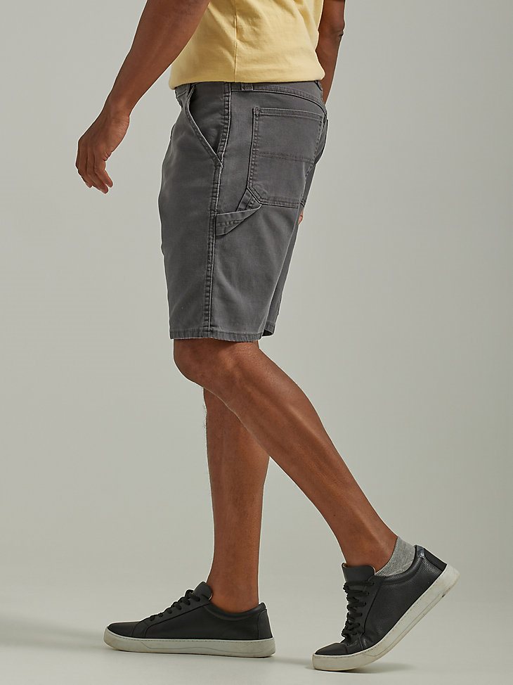 Men's Wrangler Five Star Premium Carpenter Shorts in Anthracite