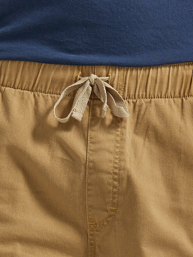 Men's Free To Stretch Drawstring Cargo Short in Acorn