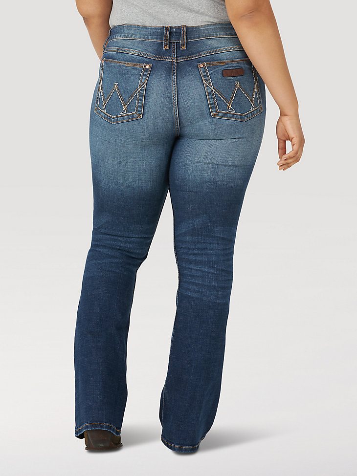Women's Wrangler Retro Mae Jean (Plus) in MS Wash