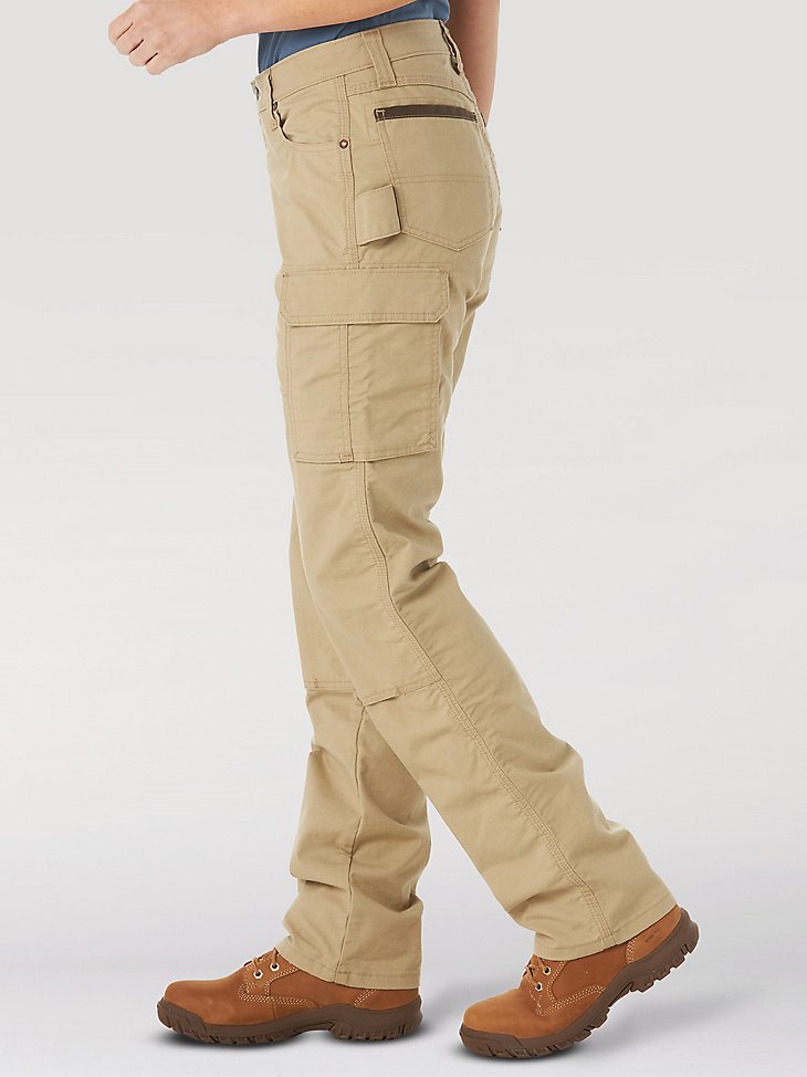 Women's Wrangler RIGGS Workwear Ripstop Ranger Cargo Pant in Golden Khaki