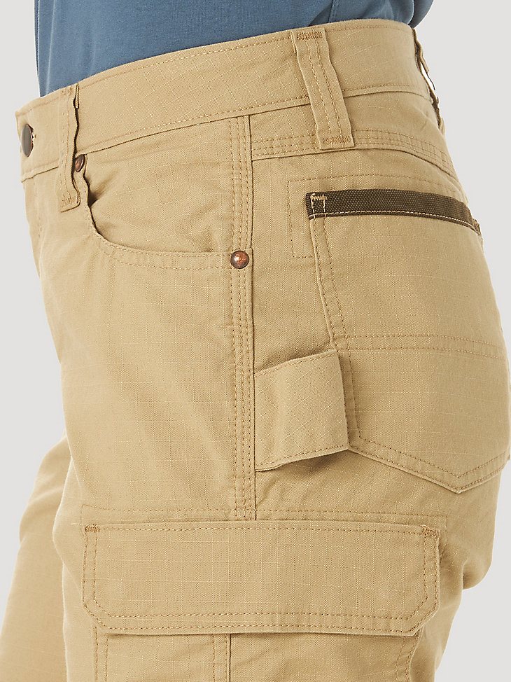 Women's Wrangler RIGGS Workwear Ripstop Ranger Cargo Pant in Golden Khaki