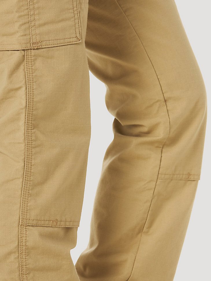 Women's Wrangler RIGGS Workwear Ripstop Ranger Cargo Pant in Golden Khaki
