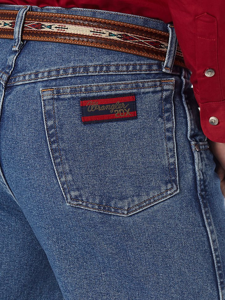 Wrangler 20X No. 22 Original Jean in Vintage Denim