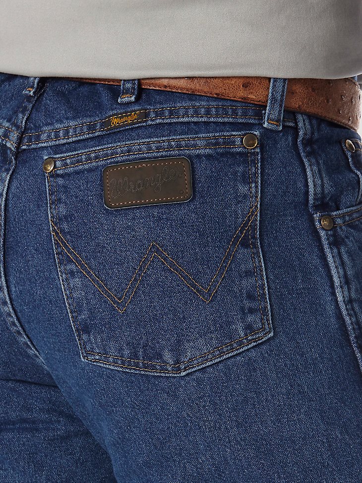Premium Performance Cowboy Cut Regular Fit Jean in Dark Stone