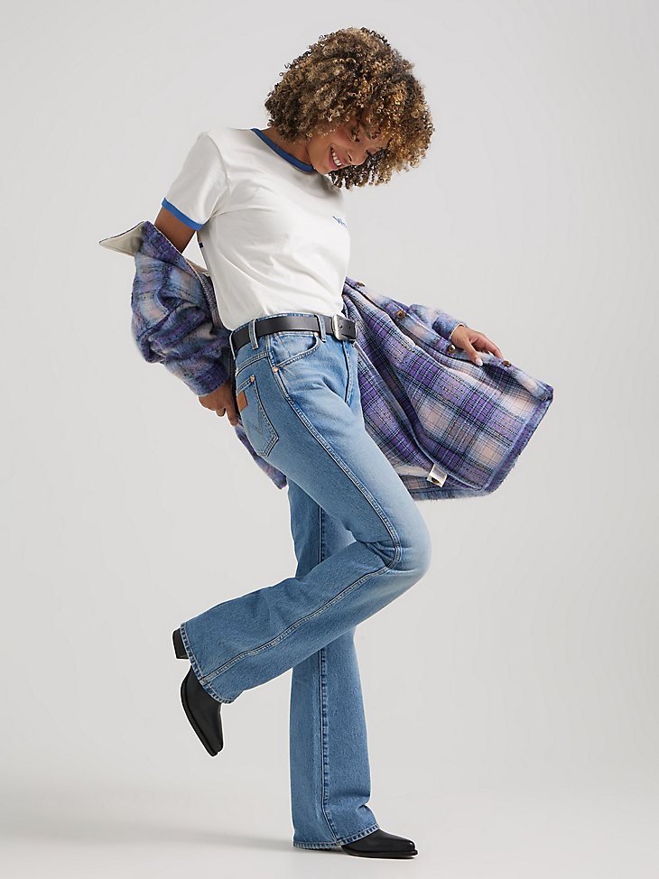 Women's Westward High Rise Bootcut Jean in Heartbroken