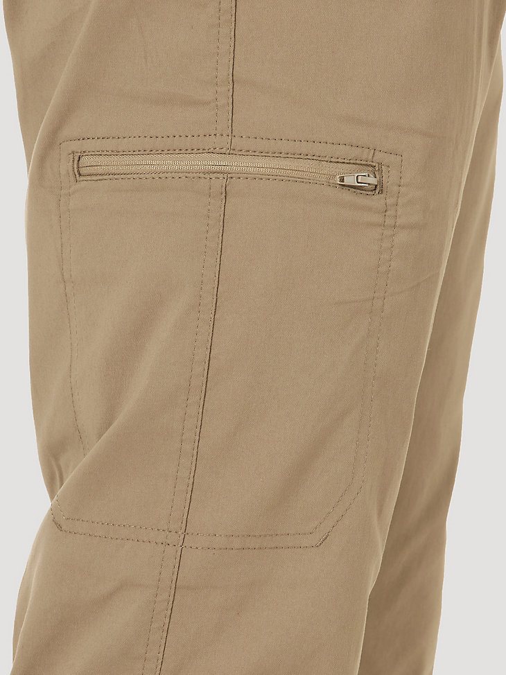 Men's Wrangler Flex Waist Outdoor Cargo Pant in Fallen Rock