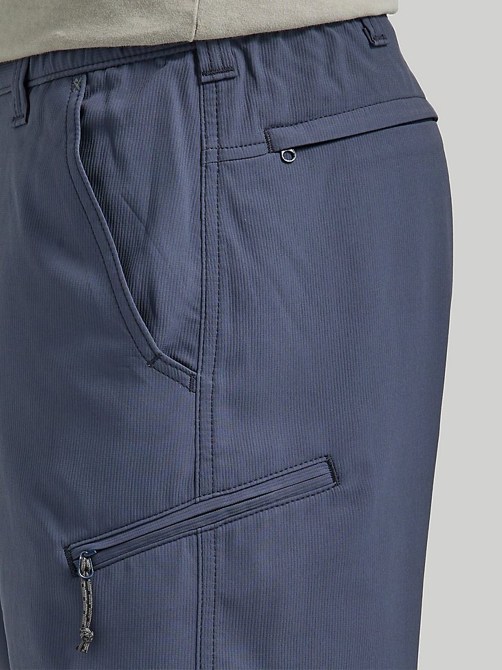 Men's Performance Elastic Waist Short in Blue Nights