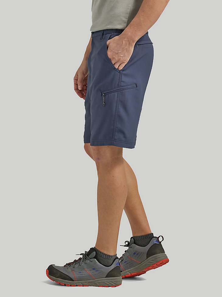 Men's Performance Elastic Waist Short in Blue Nights