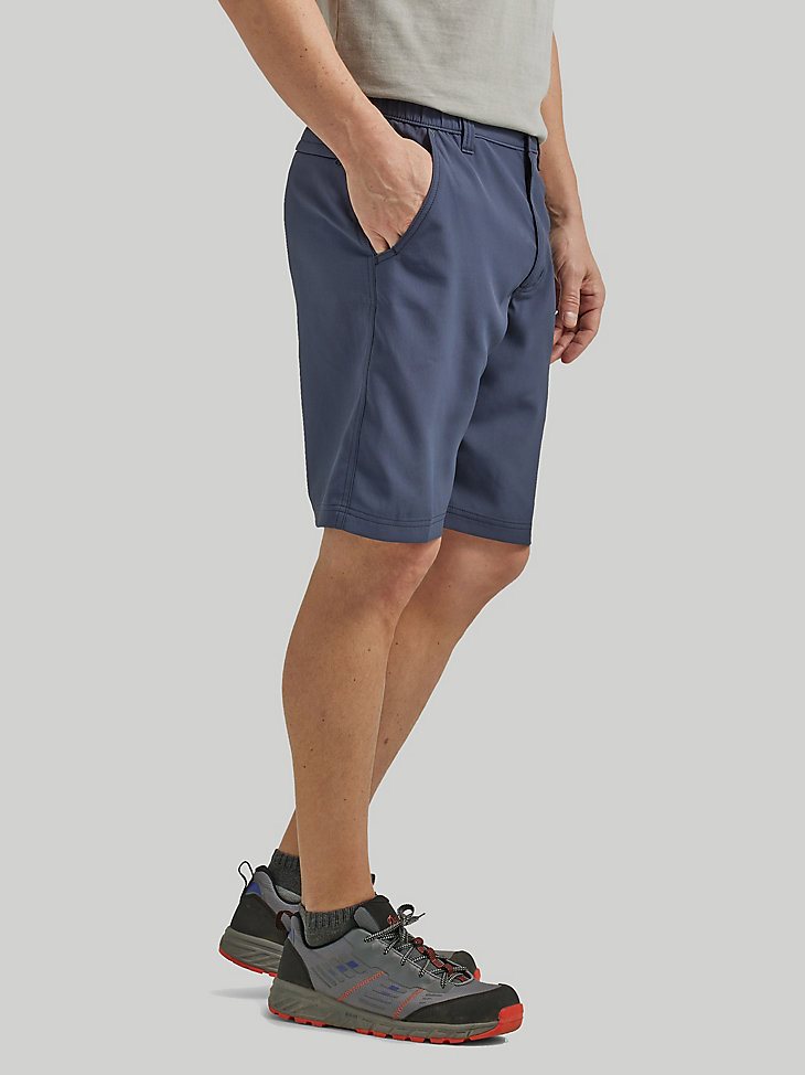 Men's Performance Elastic Waist Short in Blue Nights