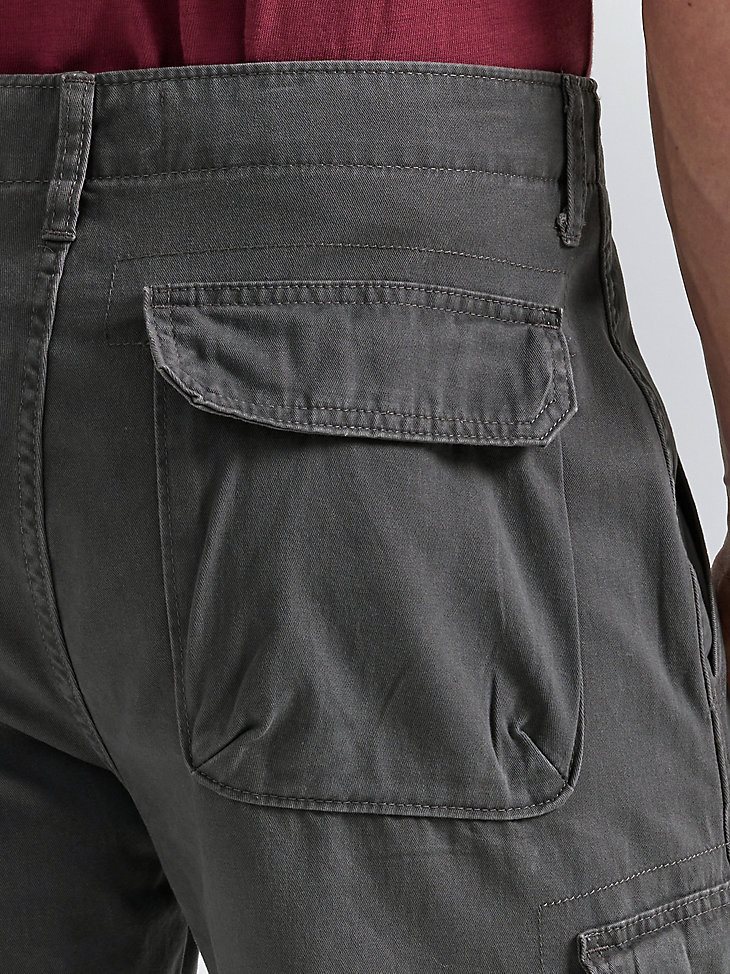 Men's Wrangler Authentics Cargo Short in Anthracite