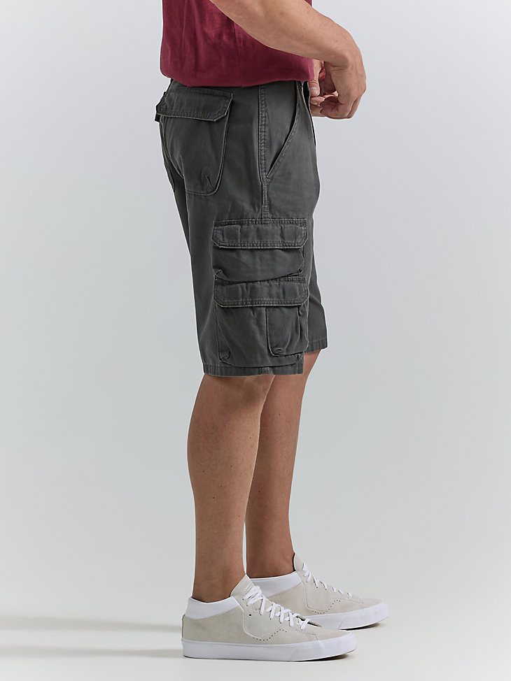 Men's Wrangler Authentics Cargo Short in Anthracite