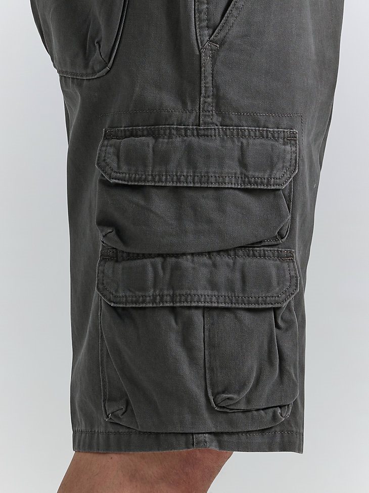 Men's Wrangler Authentics Cargo Short in Anthracite