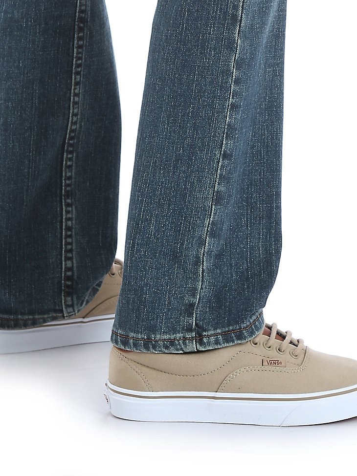 Boy's Wrangler Five Star Classic Straight Fit Jean (4-7) in Sunkissed Denim