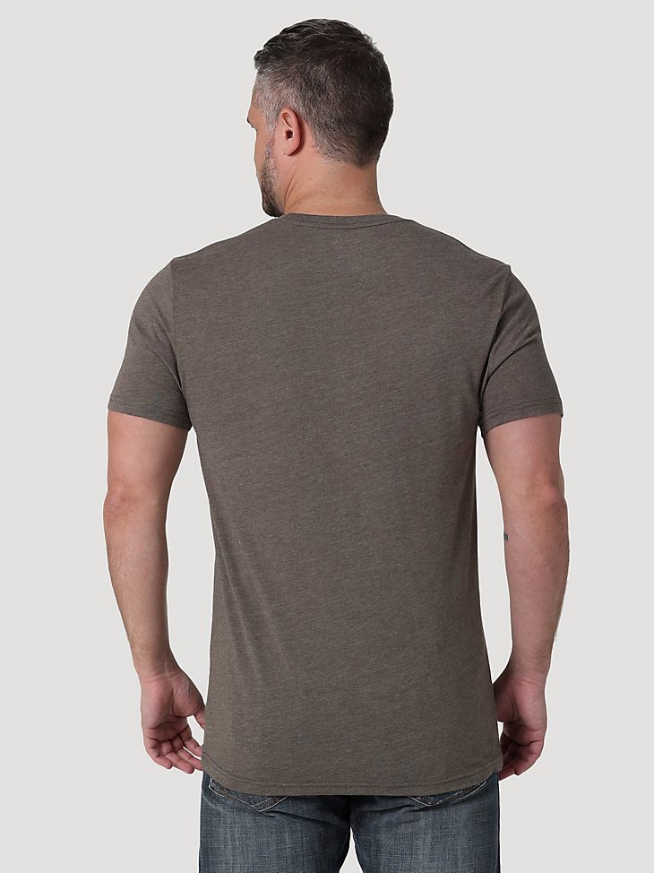 Men's Desert Night Graphic T-Shirt in Brown Heather